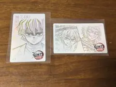 鬼滅の刃 無限城編 ムビチケ風カード 我妻善逸 獪岳
