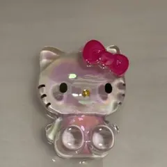 ハローキティ オーロラ立体シール サンリオ　おすそ分け
