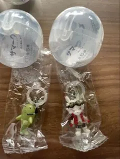 サマーウォーズ めじるしアクセサリー 全5種 カプセルトイ　キングカズマ&リイチ