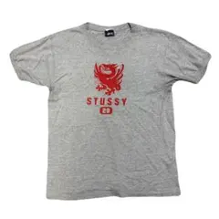 希少】Stussy リンガーTシャツ マスタードイエロー ライン入り M 