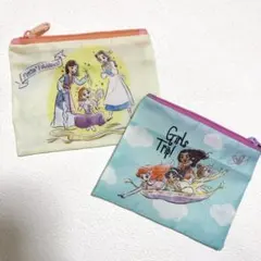 ディズニープリンセス　スクエアポーチコレクション