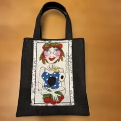 ロラライハリス　ミニトートバッグ　ハンドメイド