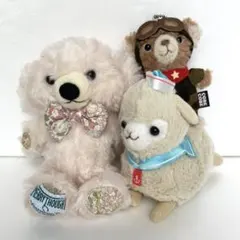 ぬいぐるみ3つ　まとめ売り