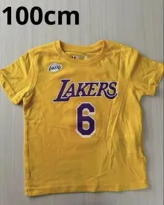 NBA Tシャツ　LAKERS レイカーズ　半袖Tシャツ　バスケ　 100cm