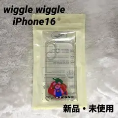 wigglewiggle iPhone 16 クリアケース ステッカー付き