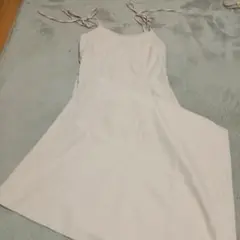 ベージュ系 キャミソールワンピース