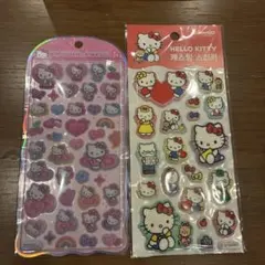 ハローキティ マシュマロシール　コットンパフィー