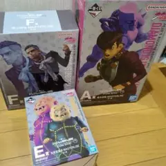 ジョジョ　一番くじ　 A賞　F賞　E賞　噴上裕也　　矢安宮重清　東方仗助