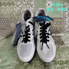 ASICS EFFORT MK スパイクシューズ ホワイト/ブラック25.5cm