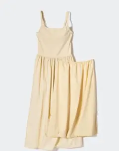 【新品未使用】コンビネーションブラキャミソールワンピース