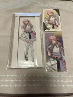 プロセカ 感謝祭 アクスタ グリーティングカード クリアしおり 暁山瑞希