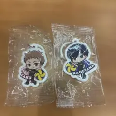 影山飛雄　夜久衛輔　ハイキュー　めじるしチャーム　くら寿司