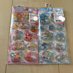 スパンコールパーティ　シャカシャカシール あわわちゃん、ハッピーマーチ　セット