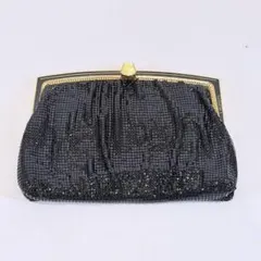 ビーズ 刺繍 がま口 昭和レトロ 小銭入れ 財布 女性用 - メルカリ