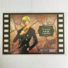 ONE PIECE　サンジ　ワンピースタワー　特典　フィルムスタイルシート