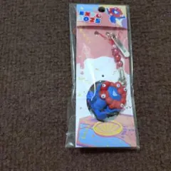 【新品】ミャクミャク ストラップ（レッド）のサムネイル