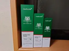 メディキューブ スーパーシカトナー、セラム、クリーム 3点セット