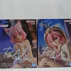 ホロライブ Relax time 鷹嶺ルイ＆博衣こよりフィギュアセット