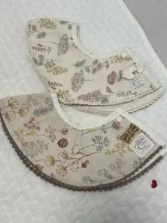 花柄スタイ2枚セット　conoco