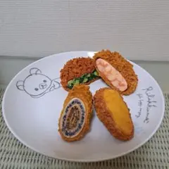 食品サンプル　ミックスフライ