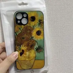 iPhone13 ケース　ひまわり