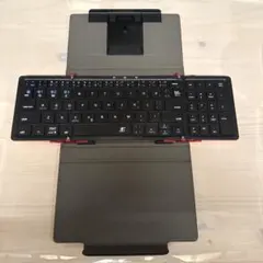 テンキー付 折り畳み Bluetooth キーボード 3E-BKY7-BR