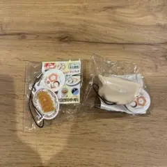 餃子の王将50周年記念ストラップ 餃子2種セット