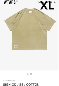 SIGN-OD / SS / COTTON Sサイズ OLIVE DRAB - メルカリ
