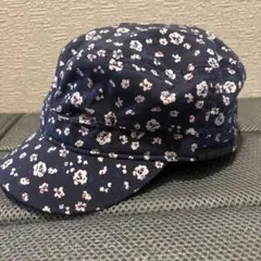 THE NORTH FACE ランナーズハイワークキャップ 花柄 ネイビー