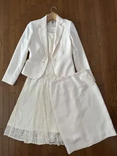 Emma James オフホワイト セレモニースーツ 3点セット　9号