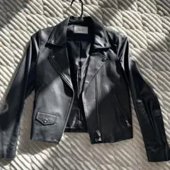 STUDIOUS ブラック レザージャケット