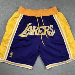 Lakers バスケットボールパンツ メッシュ