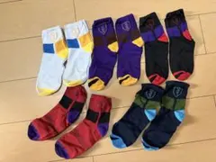 【新品】【未使用】スポーツソックス 10足セット カラフル 靴下 男女兼用のサムネイル