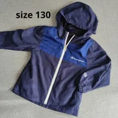 チャンピオン　ジャンパー　パーカー　　薄手ブルゾン　アウター　ブルー