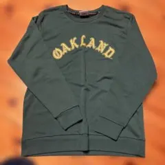 OAKLAND トレーナー 160サイズ ダークグリーン