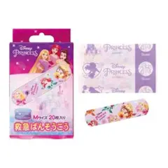 新品未開封　ディズニープリンセス　絆創膏Mサイズ20枚入り　スケーター
