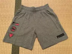 プーマpuma☆グレーショートパンツ150