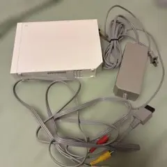 Wii 本体 ホワイト 電源アダプター付き