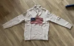 美品 Polo Ralph Lauren 星条旗 セーター