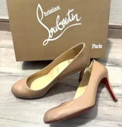 【美品】ルブタン SIMPLE PUMP 85 PATENT CALF 37.5のサムネイル