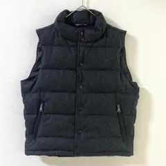 5436 Paul Smith ダウンベスト　カシミア　ウール　グレー　Ｍのサムネイル