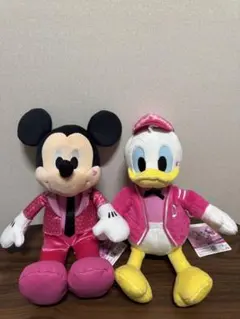 ディズニー ミッキー＆ドナルド ぬいぐるみ 2体セット