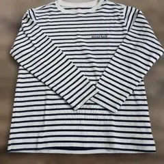 mont-bell ストライプ 長袖カットソー 120