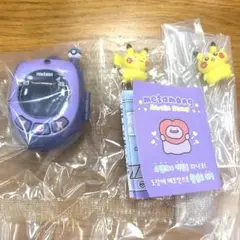 ポケモン　韓国　シークレットマンション　ガラケー　キーリング　ピカチュウメタモン
