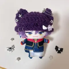 にじぱぺ にじぱぺっと ぬい服 ぬい帽子 にじさんじ ニット帽 パープル 猫耳