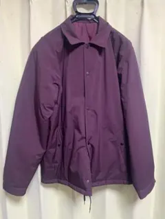 gu ダウンコーチジャケット　ワインレッド　L