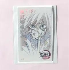 鬼滅の刃 無限城編 第一章 ムービーチケット風カード ムビチケ 冨岡義勇