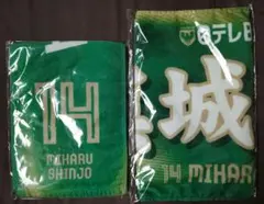 日テレベレーザ 14番 眞城 美春 タオルマフラー - メルカリ