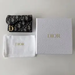 Christian Dior カードケース ネイビー