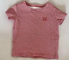 house on the hill 赤チェック Tシャツ